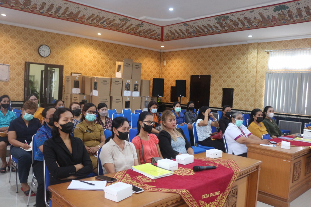 Pelatihan bagi Kader Bina Keluarga Remaja ( BKR ) di Desa Dalung tahun 2023